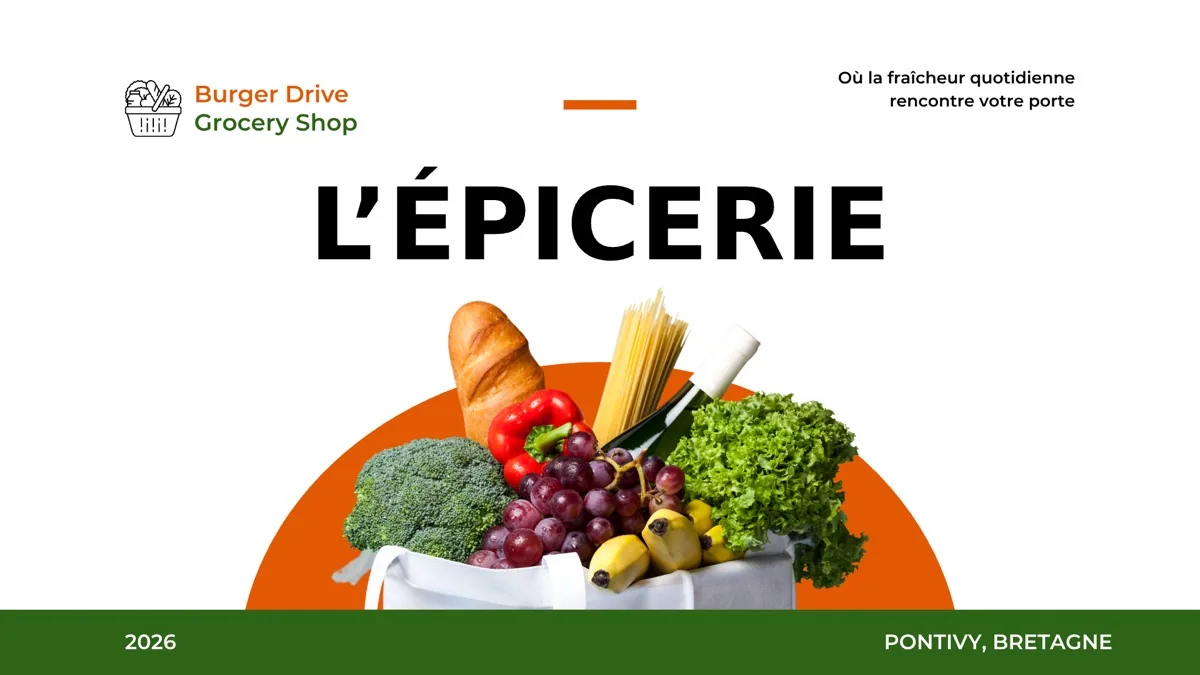 L'Épicerie Burger Drive — Pontivy, Bretagne